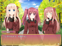 「その花びらにくちづけを ミカエルの乙女たち」ゲーム画面サンプル01